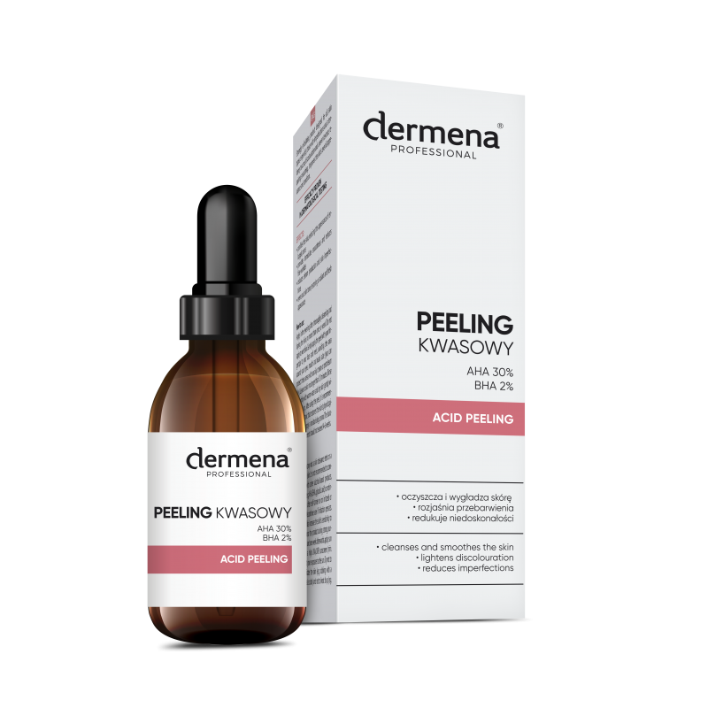 dermena® PROFESSIONAL Peeling kwasowy AHA 30% | BHA 2% (20 ml)